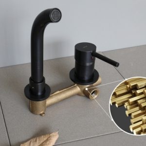 Ảnh công trình thực tế Vòi Lavabo Kanly GCT04B Nóng Lạnh Gắn Âm Tường