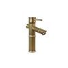 Vòi Lavabo Kanly GCV02 Nóng Lạnh Bằng Đồng Hình Ống Tre