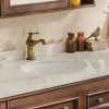 Vòi Lavabo Kanly GCV03 Nóng Lạnh Bằng Đồng Cổ Điển - ảnh 2