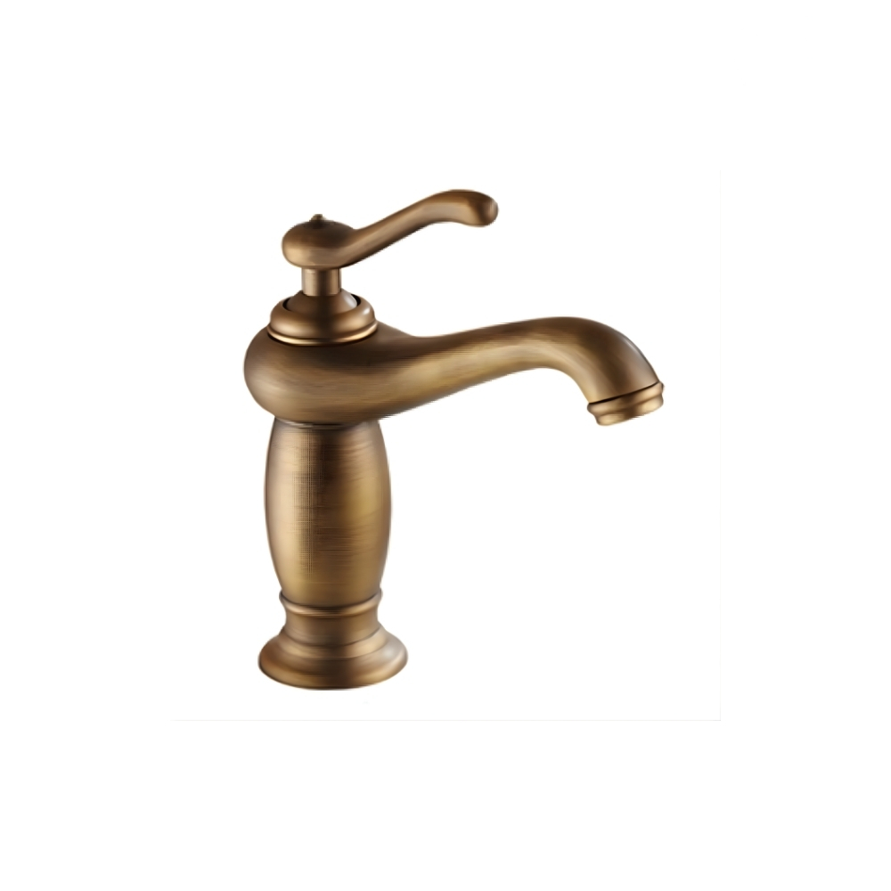 Vòi Lavabo Kanly GCV03 Nóng Lạnh Bằng Đồng Cổ Điển