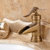 Vòi Lavabo Kanly GCV04 Nóng Lạnh Bằng Đồng Cổ Điển - ảnh 2