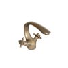 Vòi Lavabo Kanly GCV07 Nóng Lạnh Bằng Đồng Cổ Điển