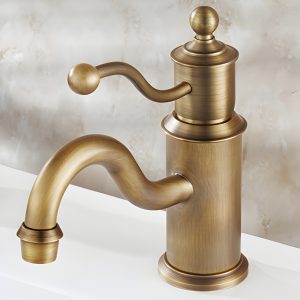 Ảnh công trình thực tế Vòi Lavabo Kanly GCV08 Nóng Lạnh Tay Nắm Cách Điệu Cổ Điển