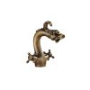 Vòi Lavabo Kanly GCV10 Nóng Lạnh Bằng Đồng Hình Đầu Rồng