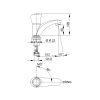 Vòi lavabo lạnh Luxta L1102D - ảnh 2