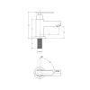 Vòi lavabo lạnh Luxta L1111T3 - ảnh 2