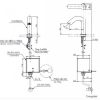 Vòi Lavabo TOTO TLE29002A/TLE04502A1/TLN01102A Cảm Ứng Nước Lạnh - ảnh 3
