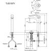 Vòi Lavabo TOTO TLG01307V Gật Gù Nóng Lạnh GO - ảnh 2