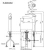 Vòi Lavabo TOTO TLG03305V Gật Gù Nóng Lạnh GS - ảnh 2