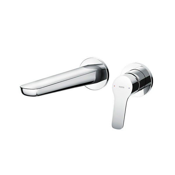 Vòi Lavabo TOTO TLG03308BB Gật Gù Nóng Lạnh Gắn Tường GS (2 Lỗ)