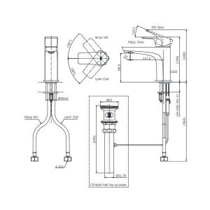 Ảnh công trình thực tế Vòi Lavabo TOTO TLG07301V Gật Gù Nóng Lạnh GE