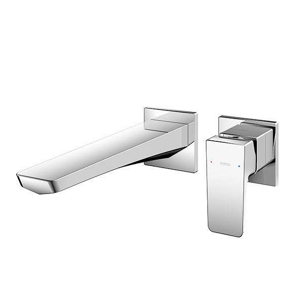 Vòi Lavabo TOTO TLG07308B Gật Gù Nóng Lạnh Gắn Tường GE (2 Lỗ)