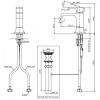 Vòi Lavabo TOTO TLG08301V Gật Gù Nóng Lạnh GC - ảnh 2