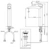 Vòi Lavabo TOTO TLG09305V Gật Gù Nóng Lạnh GM - ảnh 2