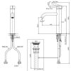 Vòi Lavabo TOTO TLG11303V Gật Gù Nóng Lạnh GF - ảnh 2