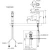 Vòi Lavabo TOTO TLS01304V Gật Gù Nóng Lạnh LB - ảnh 2