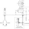 Vòi Lavabo TOTO TVLM111NS Gật Gù Nóng Lạnh NEW STANDARD - ảnh 2