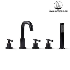 Vòi Lavabo 5 Lỗ Kanly GCB09B Nóng Lạnh
