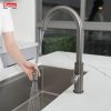 Vòi rửa bát dây rút Konox Venice Gun Metal - ảnh 10