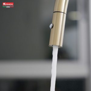 Ảnh công trình thực tế VÒI RỬA BÁT DÂY RÚT KONOX VENICE GOLD