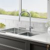 Vòi rửa bát dây rút KONOX Alto Smart Chrome - ảnh 3