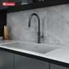 Vòi rửa bát dây rút Konox Lasi Gun Metal - ảnh 2
