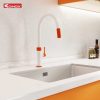 Vòi rửa bát dây rút Konox Lasi Orange - ảnh 4