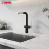 Vòi rửa bát dây rút Konox Stream Smart Black - ảnh 3