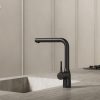 VÒI Rửa Bát DÂY RÚT NÓNG LẠNH MANIA NB216LTB - ảnh 2