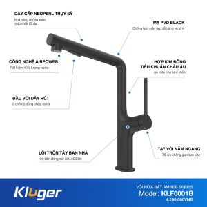 Ảnh công trình thực tế Vòi rửa bát Kluger KLF0001B