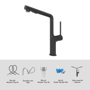Ảnh công trình thực tế Vòi rửa bát Kluger KLF0001B