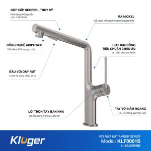Ảnh công trình thực tế Vòi rửa bát Kluger KLF0001S