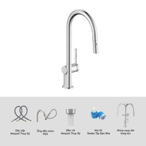 Ảnh công trình thực tế Vòi rửa bát Kluger KLF0003SC