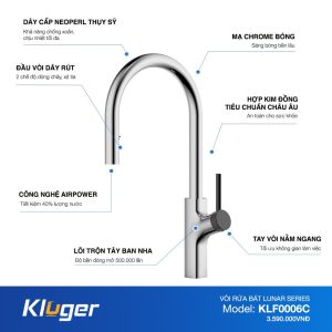 Ảnh công trình thực tế Vòi rửa bát Kluger KLF0006C