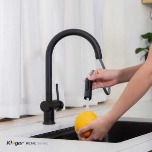 Ảnh công trình thực tế Vòi rửa bát Kluger KLF0008SB