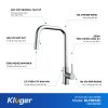 Vòi rửa bát Kluger KLF0015C - ảnh 3
