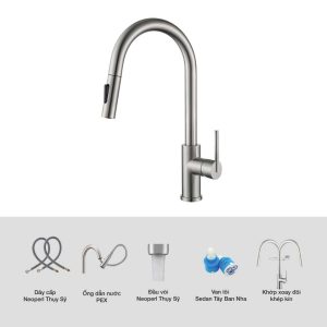 Ảnh công trình thực tế Vòi rửa bát Kluger KLF0030S