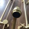 Vòi rửa bát nóng lạnh bằng đồng Kanly GCC07 - ảnh 3