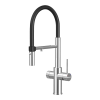 Vòi rửa bát thân mềm 3 đường nước Konox Combi Chrome