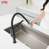 Vòi rửa bát thân mềm Konox Tema Black - ảnh 6