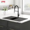 Vòi rửa bát thân mềm Konox Tema Black - ảnh 3