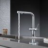 Vòi rửa chén dây rút 3 đường nước NOBIBOX MIRA NX333 - ảnh 2