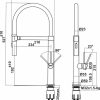 Vòi rửa chén Hafele HT24-SH1F527-BR 570.85.051 - ảnh 3