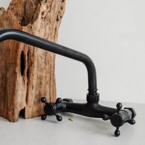 Ảnh công trình thực tế Vòi Rửa Chén Kanly GCT05B Nóng Lạnh Gắn Tường