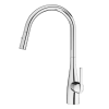 Vòi Rửa Chén KONOX Curva Chrome Dây Rút