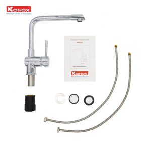 Ảnh công trình thực tế Vòi Rửa Chén KONOX Felix Chrome