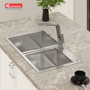 Ảnh công trình thực tế Vòi Rửa Chén KONOX KN1209