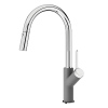 Vòi Rửa Chén KONOX Ponte Grey Dây Rút