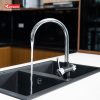 Vòi Rửa Chén KONOX Trim-Water Black 3 Đường Nước - ảnh 4