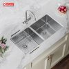 Vòi Rửa Chén KONOX Trim-Water Chrome 3 Đường Nước - ảnh 2